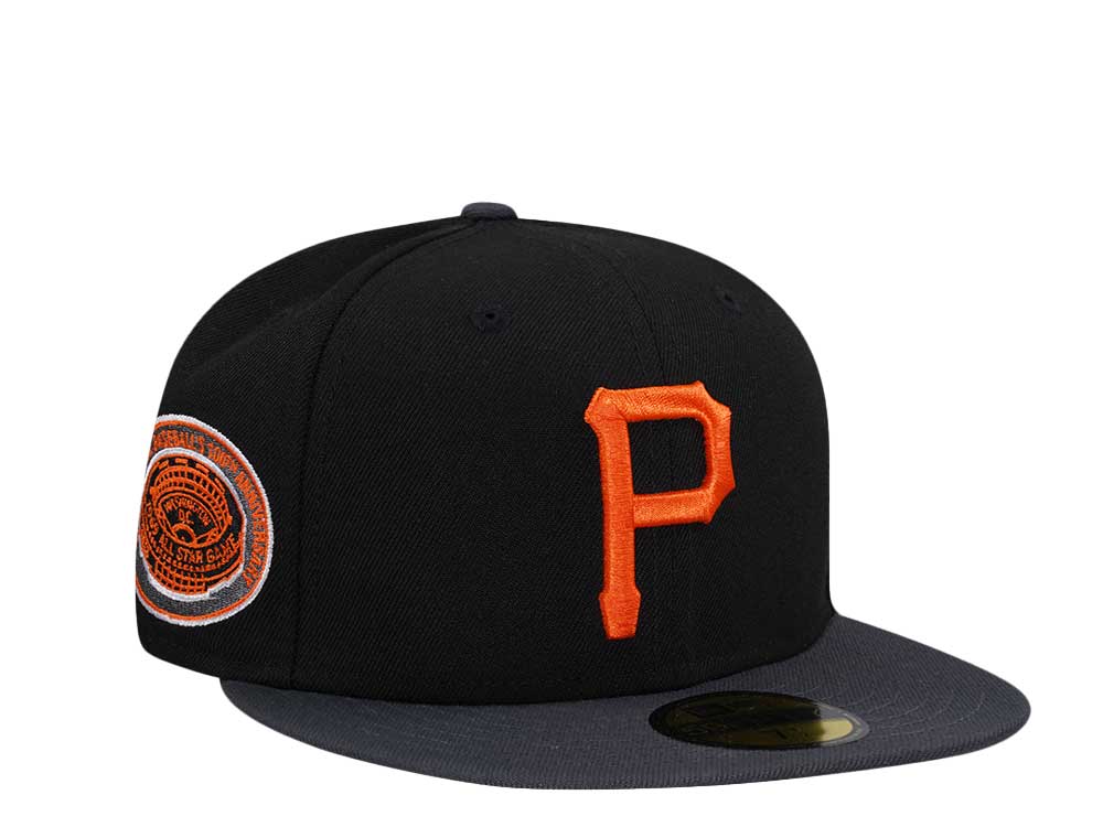 New Era Pittsburgh Pirates 100th Anniversary Black Classic Edition 59Fifty Fitted Gorra