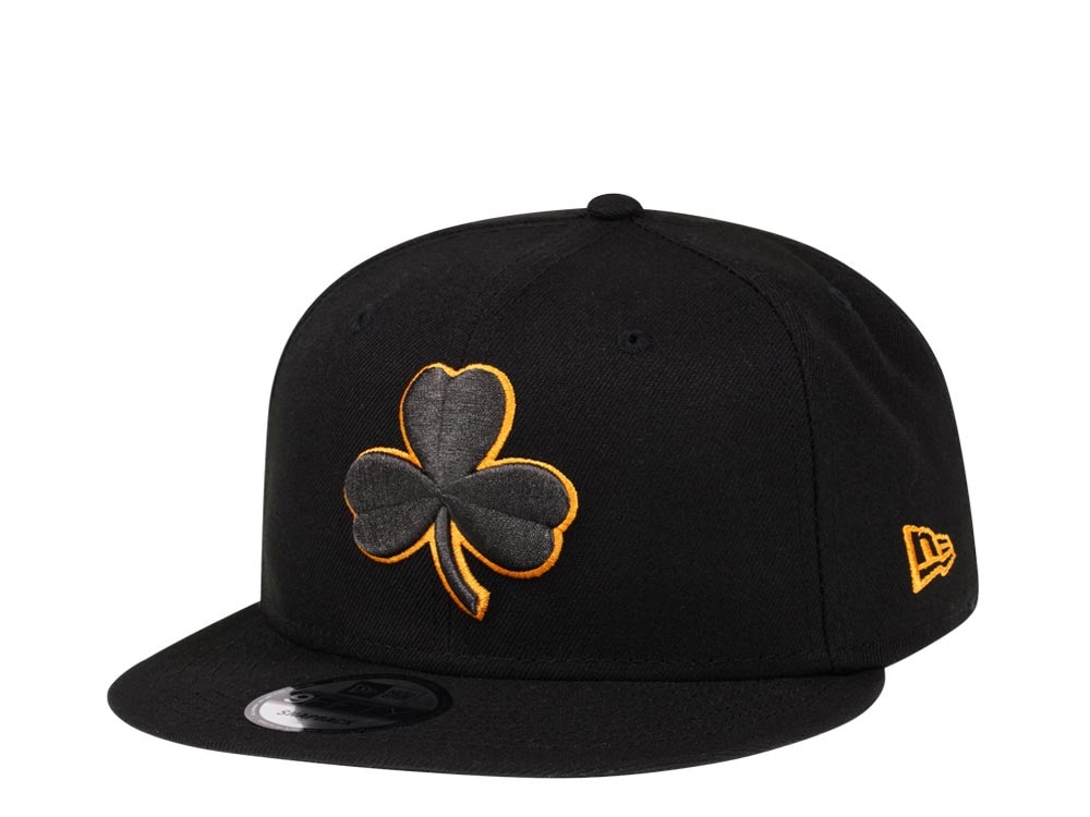 New Era Boston Celtics Gold Shamrock Edition 9Fifty Snapback Gorra