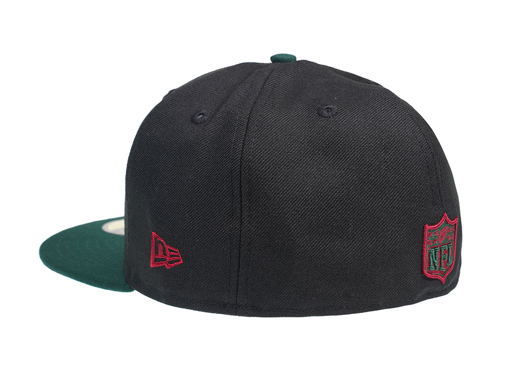 NEW ERA SAN FRANCISCO 49ERS DARK GREEN 59FIFTY FITTED CAP