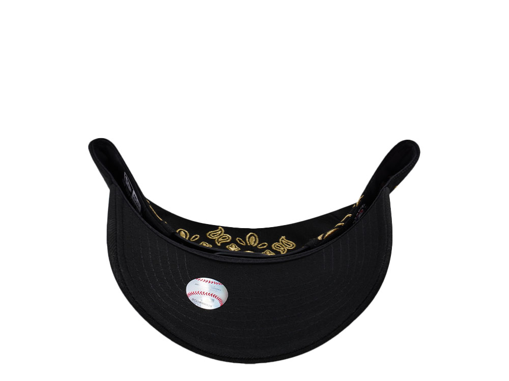 New Era New York Yankees Rear Arch Black Edition 9Forty A Frame Snapback Gorra