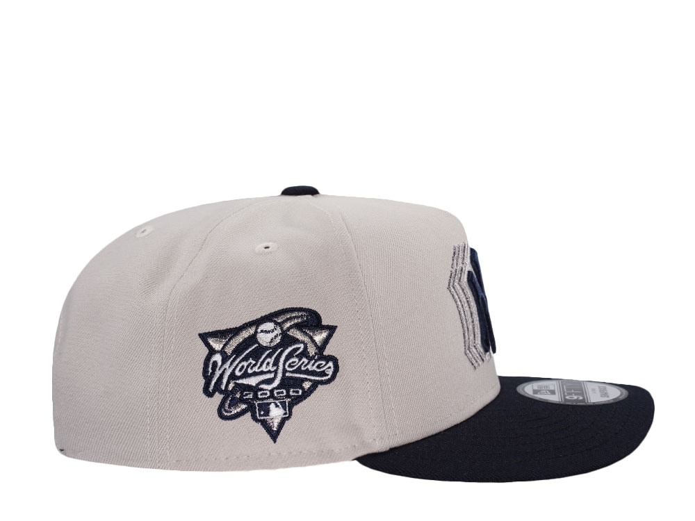 New Era New York Yankees World Series 2000 Cascading Stone Two Tone Edition 9Fifty A Frame Snapback Gorra