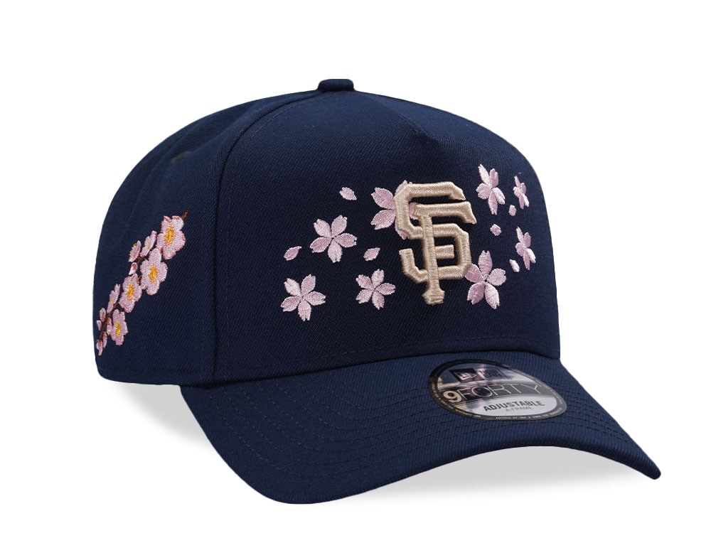 New Era San Francisco Giants Ocean Sakura Edition 9Forty A Frame Snapback Gorra