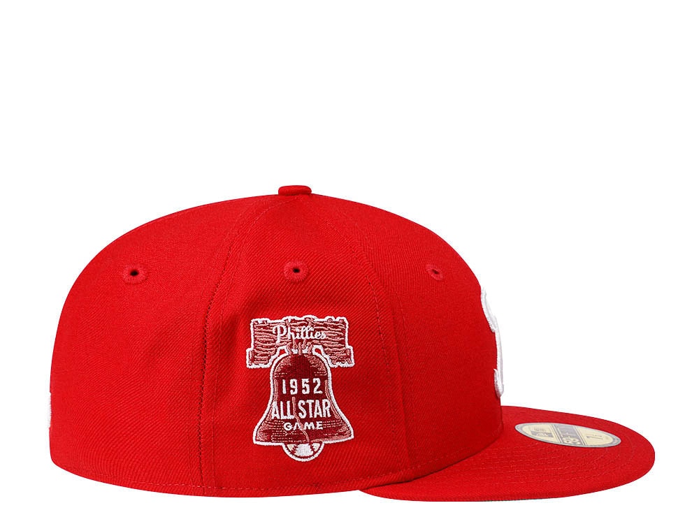 New Era Philadelphia Phillies All Star Game 1952 Red Throwback Edition 59Fifty Fitted Gorra