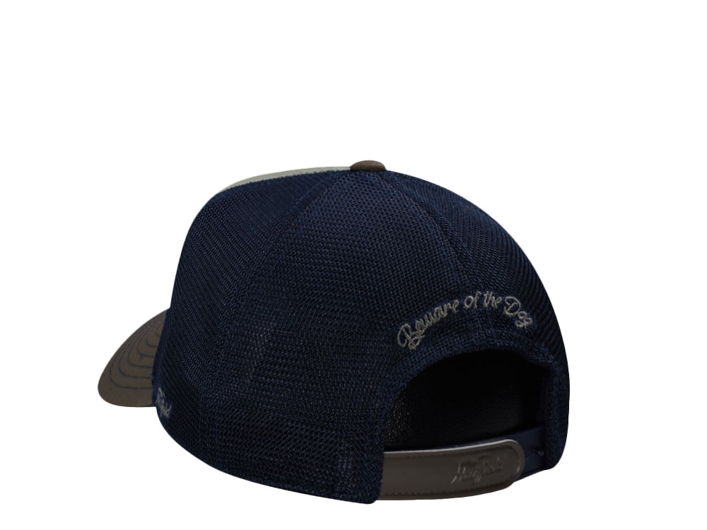 Hatfield Barking Dog Olive Trucker Snapback Gorra