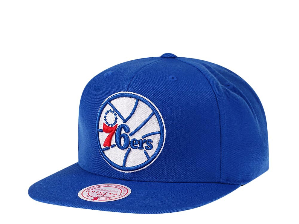 Mitchell & Ness Philadelphia 76ers Team Arch Hardwood Classics Snapback Gorra
