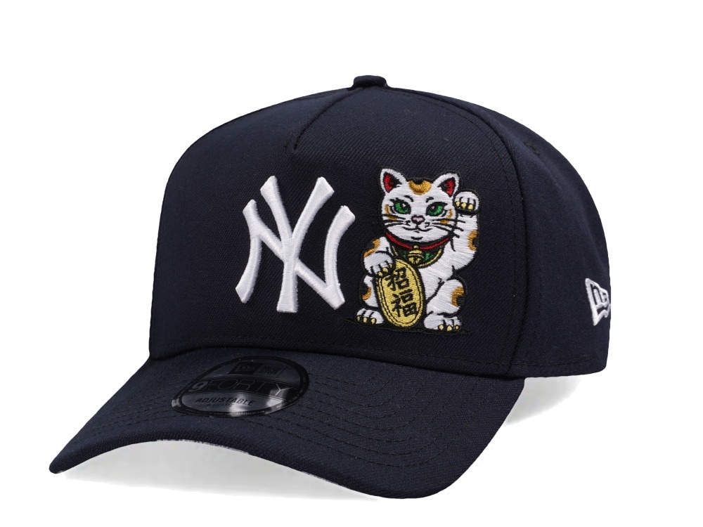 New Era New York Yankees World Series 1999 Lucky Cat Navy Prime Edition 9Forty A Frame Snapback Gorra