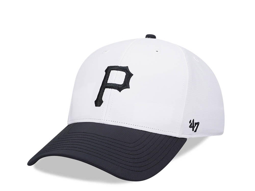47Brand Pittsburgh Pirates White Brrr MVP Snapback Gorra
