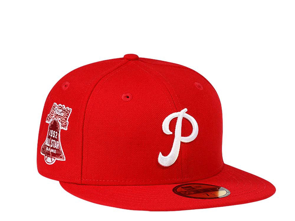 New Era Philadelphia Phillies All Star Game 1952 Red Throwback Edition 59Fifty Fitted Gorra