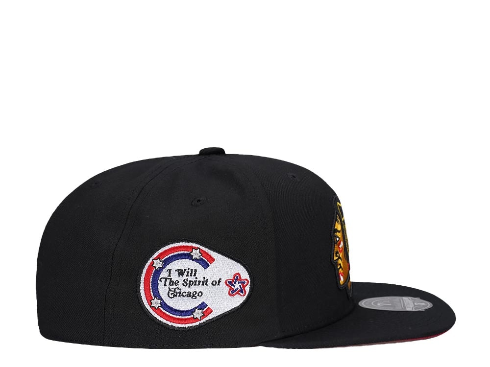 Mitchell & Ness Chicago Blackhawks Spirit of Chicago Edition Dynasty Fitted Gorra