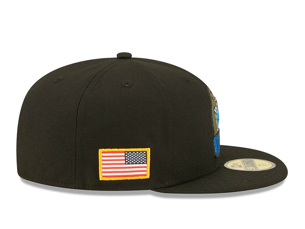 New Era Detroit Lions Salute to Service 2022 Fitted 59Fifty Gorra