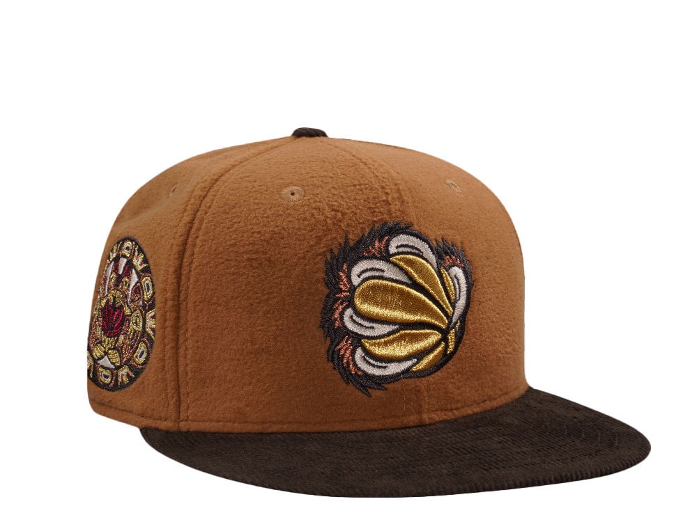 New Era Memphis Grizzlies Walnut Corduroy Two Tone Edition 59Fifty Fitted Gorra