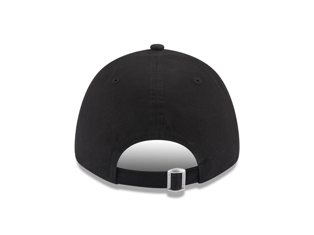 New Era New York Yankees League Essential Black 9Forty Strapback Gorra
