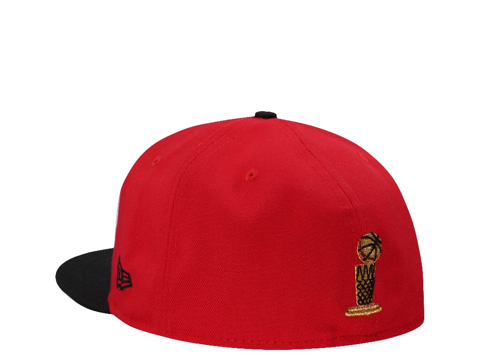 New Era Chicago Bulls NBA Champions 1996 Red Throwback Edition 59Fifty Fitted Gorra