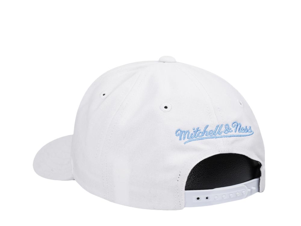 Mitchell & Ness University of North Carolina All in Pro White Snapback Gorra