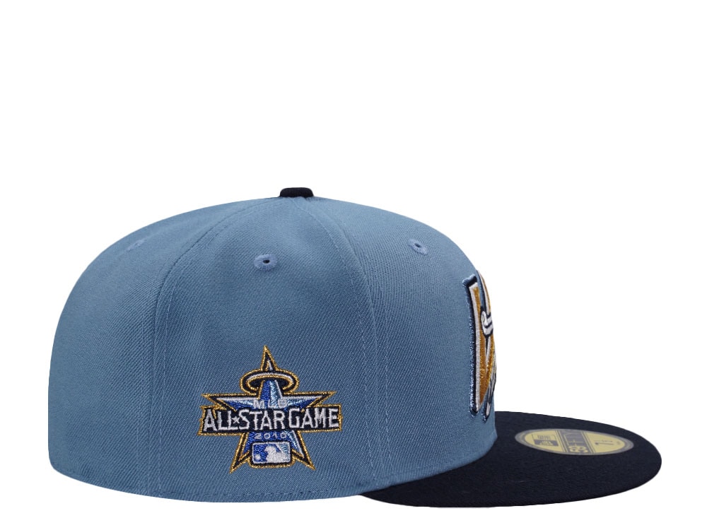 New Era Anaheim Angeles All Star Game 2010 Blue Two Tone Edition 59Fifty Fitted Gorra