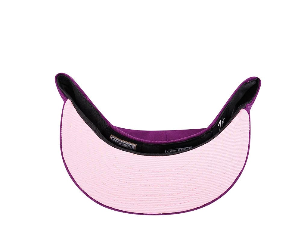 New Era Tampa Bay Rays Inaugural Season 1998 Pink Grapes Edition 59Fifty Fitted Gorra