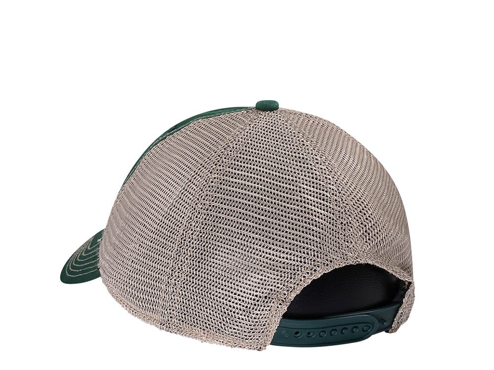 47Brand Oakland Athletics Dark Green Trucker Clean Up Snapback Gorra