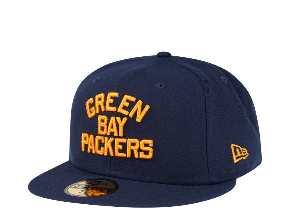 New Era Green Bay Packers Throwback Edition 59Fifty Fitted Gorra