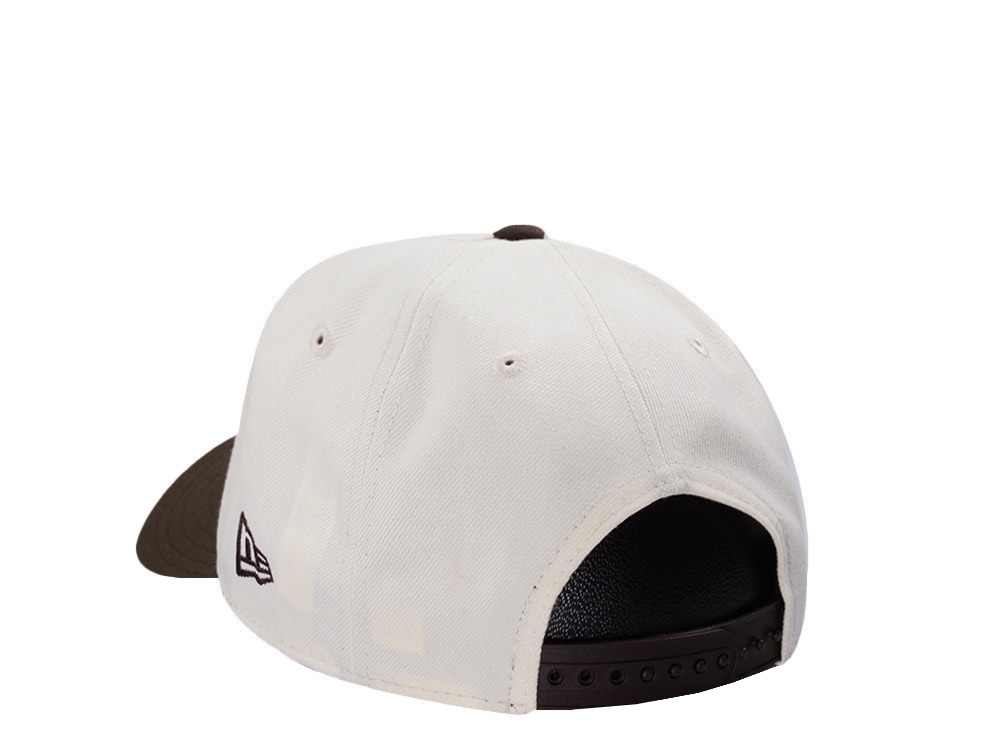 New Era Los Angeles Dodgers World Series Champions 2025 Chrome Two Tone Edition 9Forty A Frame Snapback Gorra