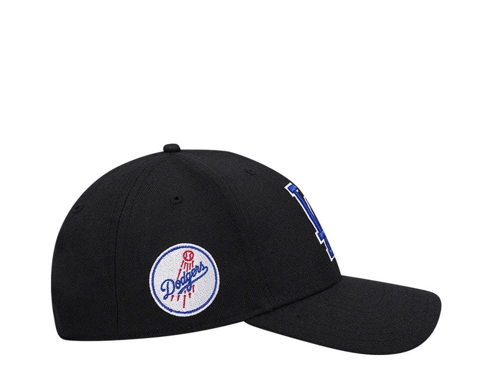 47Brand Los Angeles Dodgers Black Sure Shot MVP Snapback Gorra