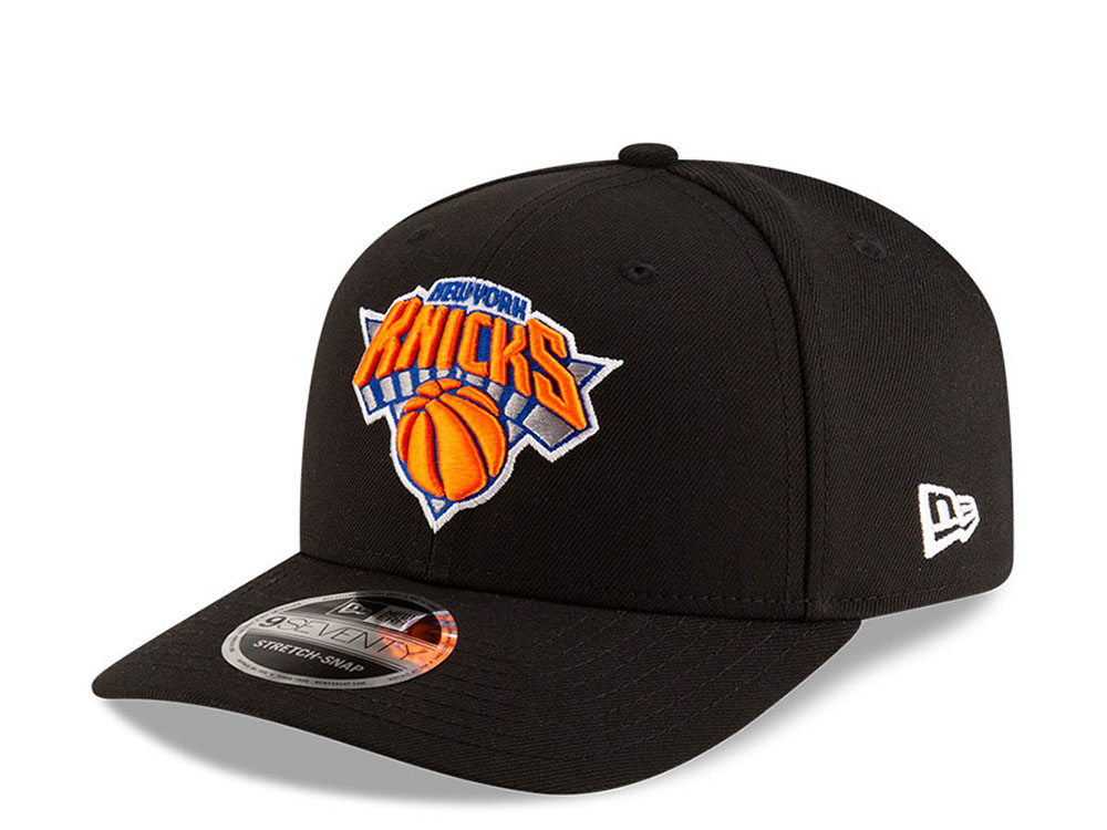New Era New York Knicks NBA Team Black Edition 9Seventy Snapback Gorra