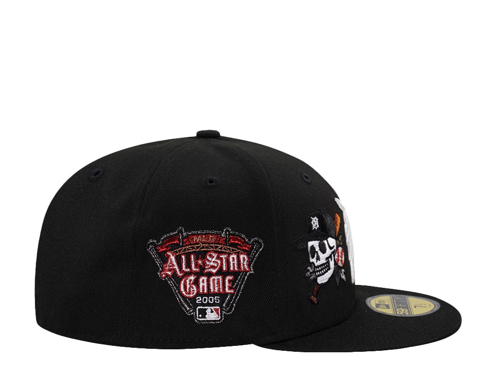 New Era Detroit Tigers All Star Game 2005 Tattoo Black Prime Edition 59Fifty Fitted Gorra