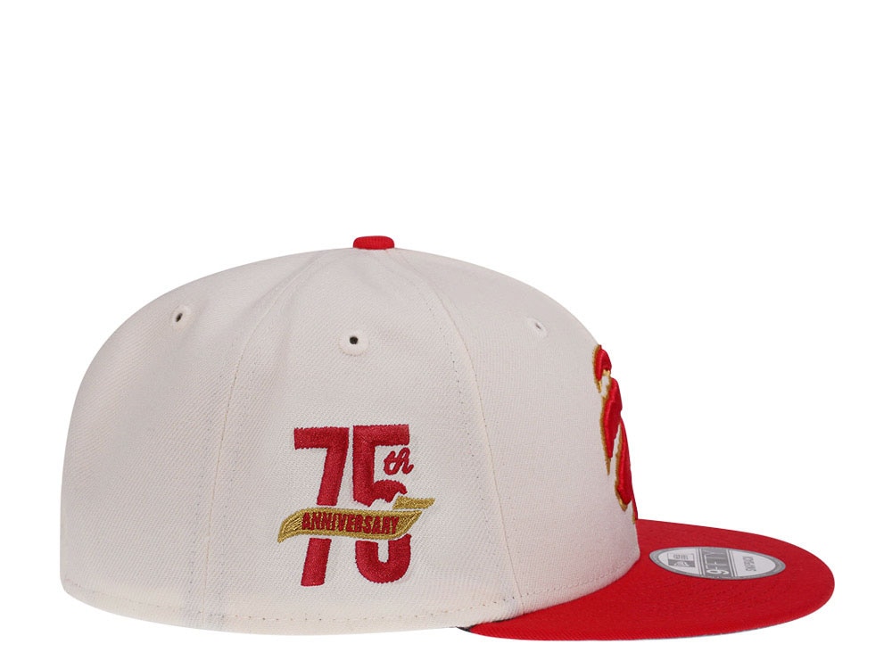 New Era Toronto Raptors NBA 75th Anniversary Two Tone Edition 9Fifty Snapback Gorra