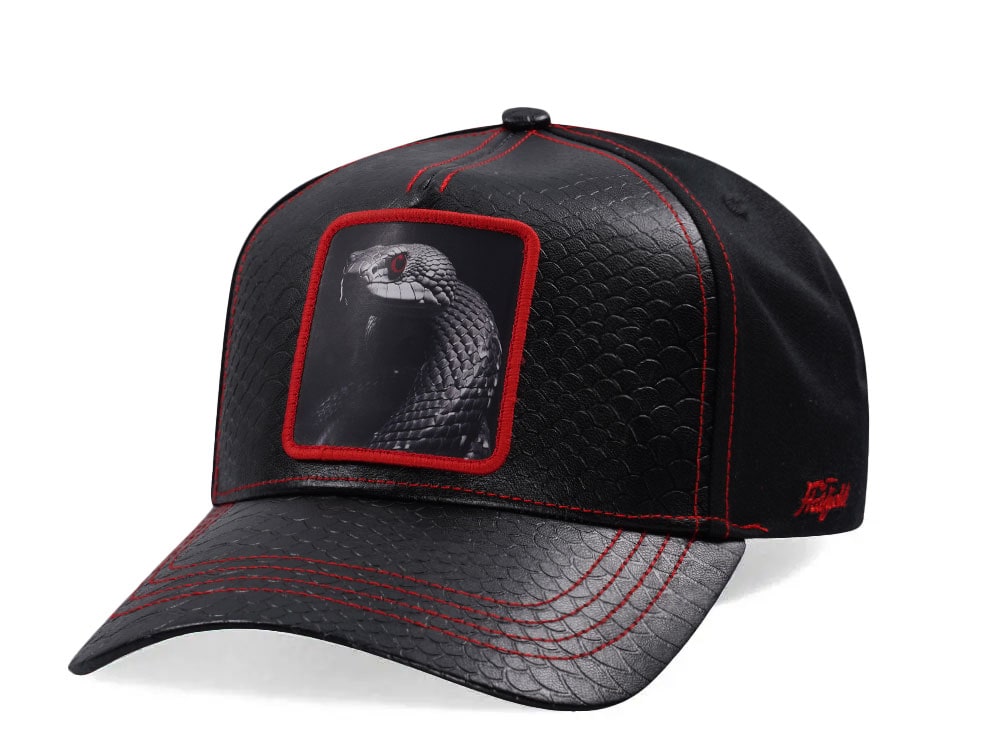 Hatfield Black Mamba Black Snapback Gorra