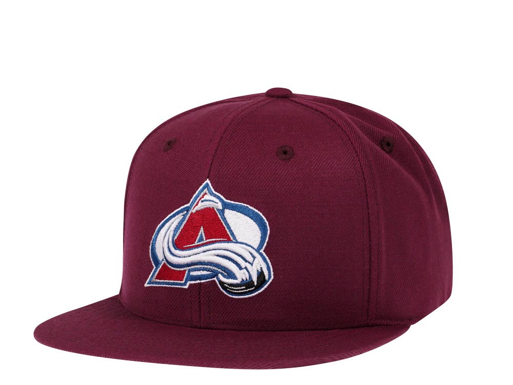 American Needle Colorado Avalanche Red 400 Series Snapback Gorra