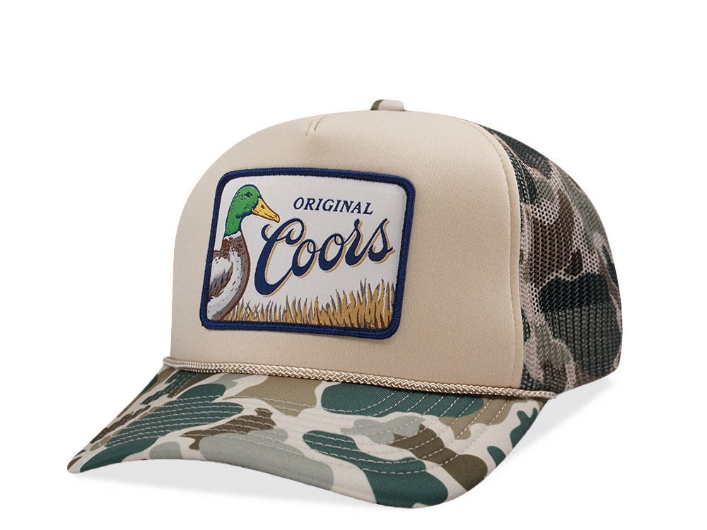 American Needle Original Coors Mallard Foamy Snapback Gorra