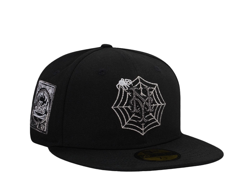 New Era New York Mets 25th Anniversary Black Prime Edition 59Fifty Fitted Gorra