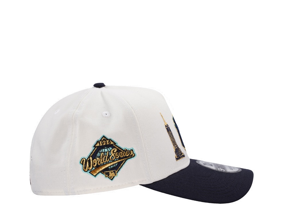 New Era New York Yankees World Series 1996 Chrome Two Tone Edition 9Forty A Frame Snapback Gorra