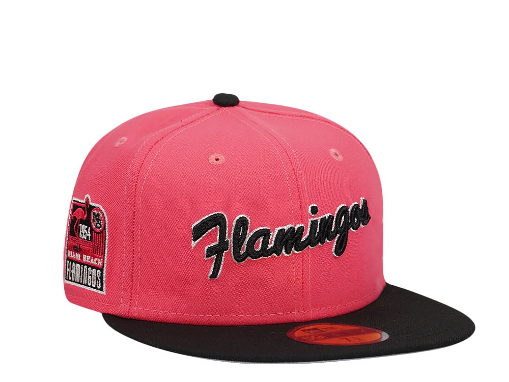 New Era Miami Beach Flamingos Prime Two Tone Edition 59Fifty Fitted Gorra