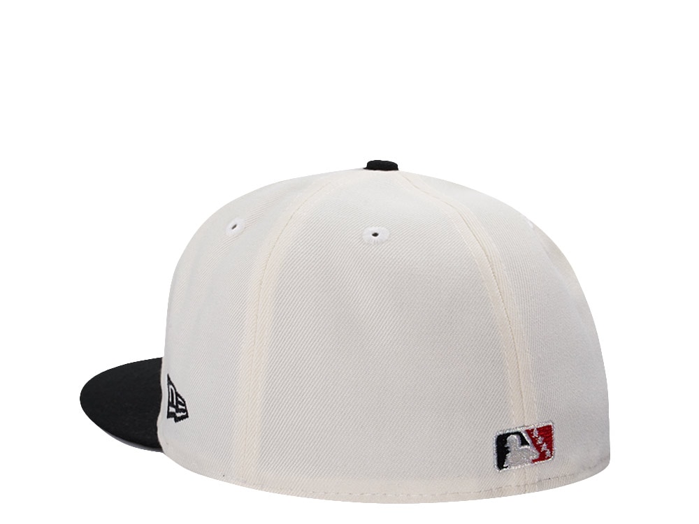 New Era Norfolk Tides International League Chrome Two Tone Horror Edition 59Fifty Fitted Gorra