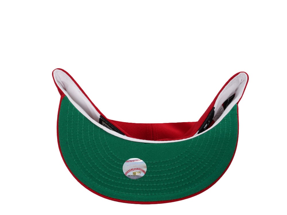 New Era Los Angeles Angels 25th Anniversary Red Wool Edition 59Fifty Fitted Gorra