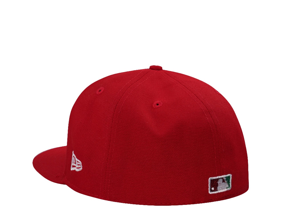 New Era Los Angeles Dodgers Viva Eagle Scarlet Prime Edition 59Fifty Fitted Gorra