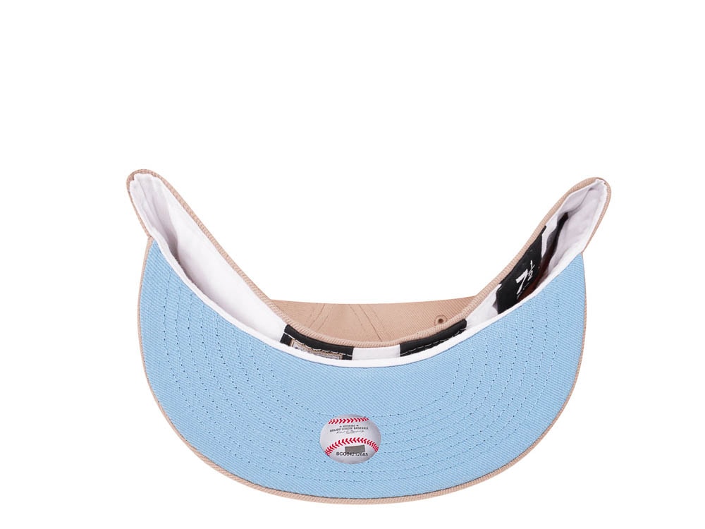 New Era Montreal Expos Olympic Stadium Glow Sand Edition 59Fifty Fitted Gorra