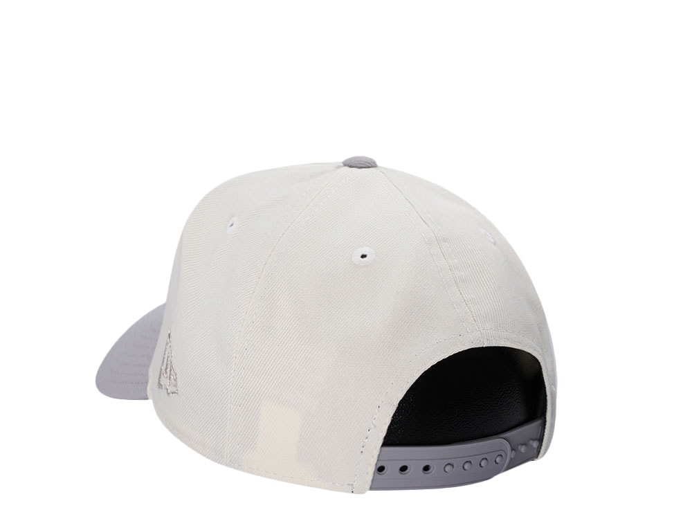 New Era Baltimore Orioles 25th Anniversary Metallic Chrome Two Tone 9Forty A Frame Snapback Gorra
