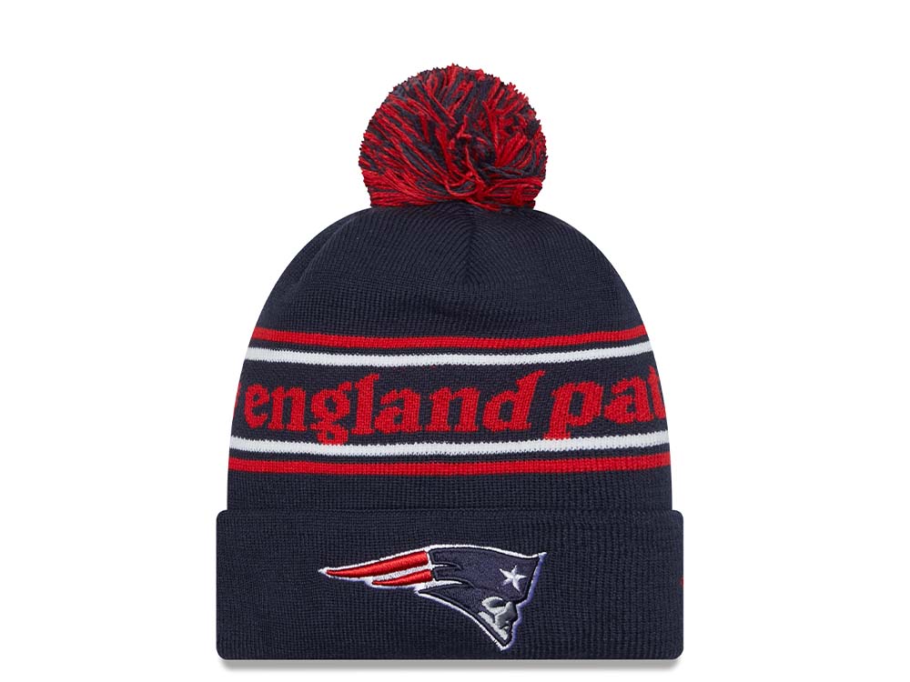 New Era New England Patriots Script Gorro