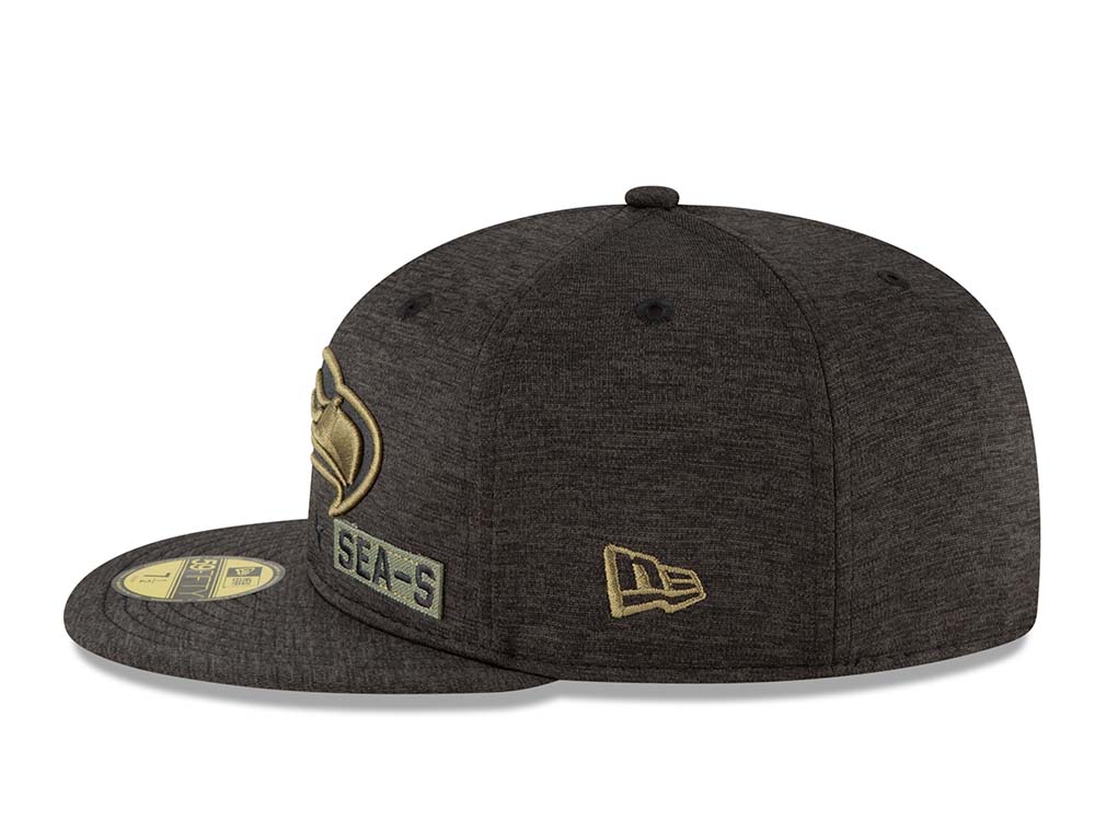New Era Seattle Seahawks Salute to Service 2020 Fitted 59Fifty Gorra
