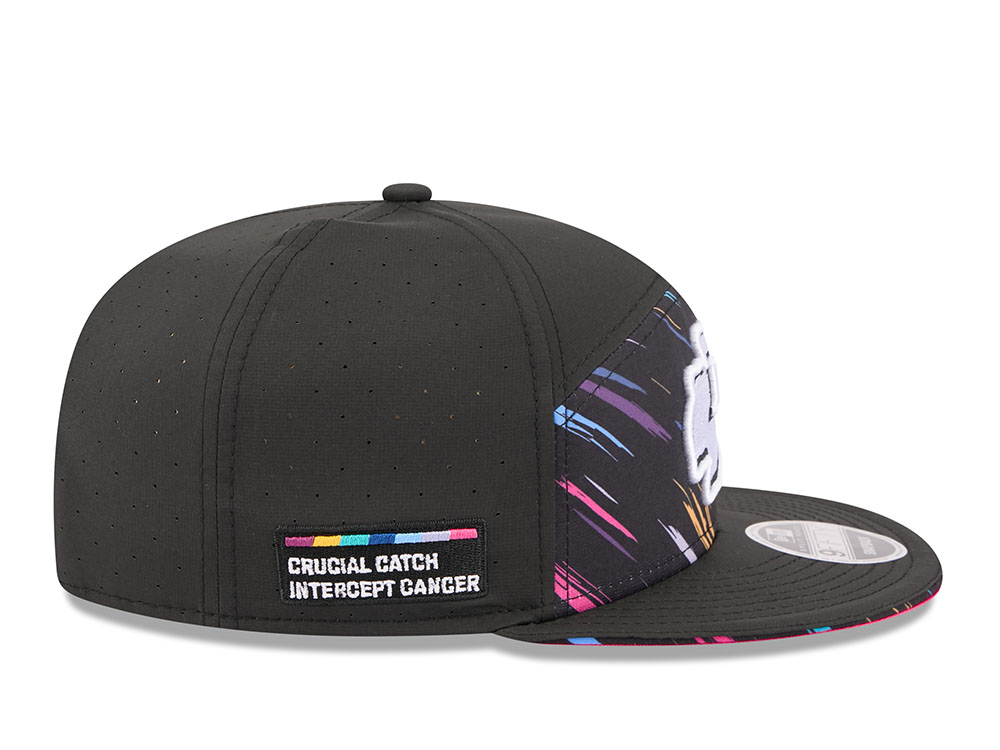 New Era Kansas City Chiefs Crucial Catch 2026 Black Edition 9Fifty Split Panel Snapback Gorra