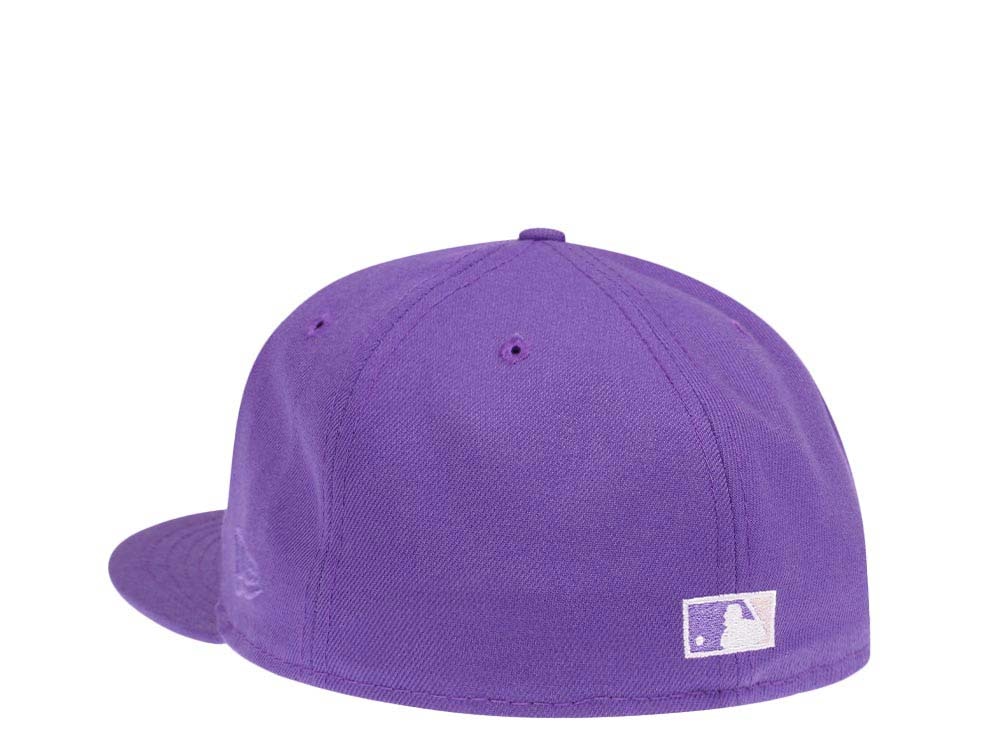 New Era Minnesota Twins All Star Game 1985 Purple Pink Edition 59Fifty Fitted Gorra