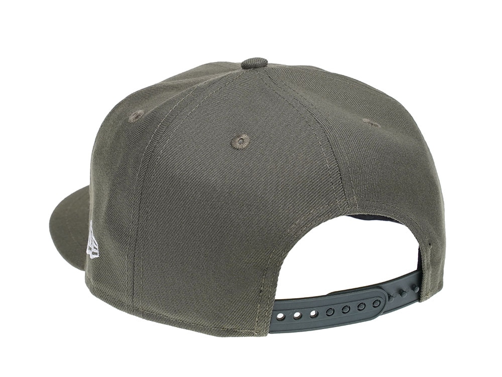 New Era New England Patriots Olive 9Fifty Snapback Gorra