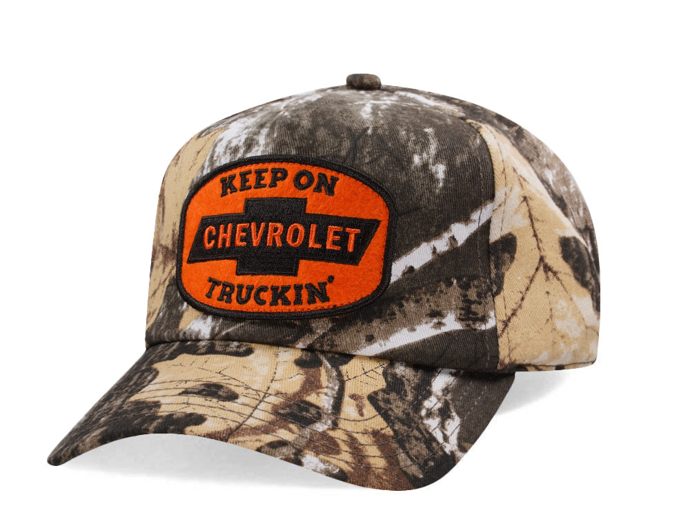 American Needle Chevrolet Roscoe Camo Snapback Gorra