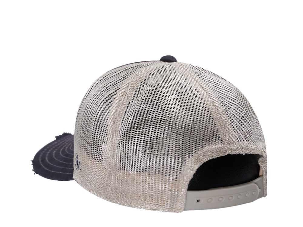 American Needle Miller High Life Navy Orville Edition Trucker Snapback Gorra