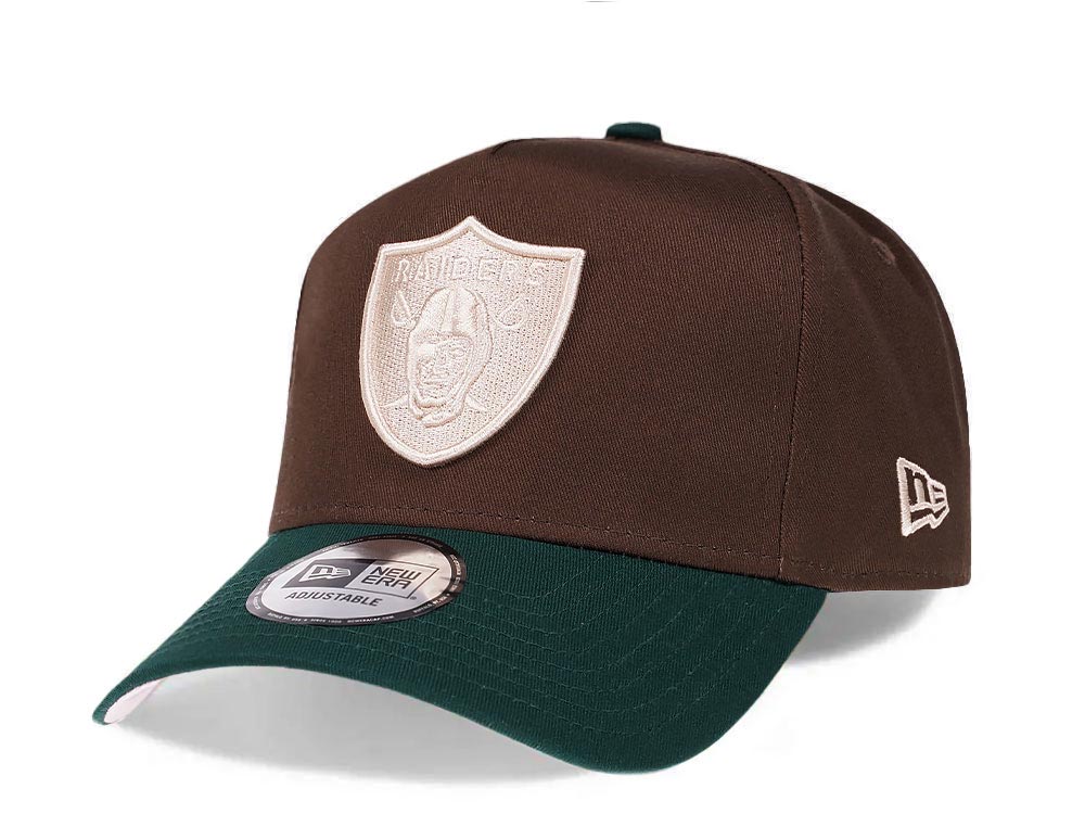 New Era Las Vegas Raiders Forrest Pink Two Tone Edition 9Forty A Frame Snapback Gorra