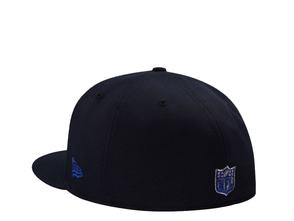 New Era Las Vegas Raiders Draft 1998 Navy Metallic Edition 59Fifty Fitted Gorra