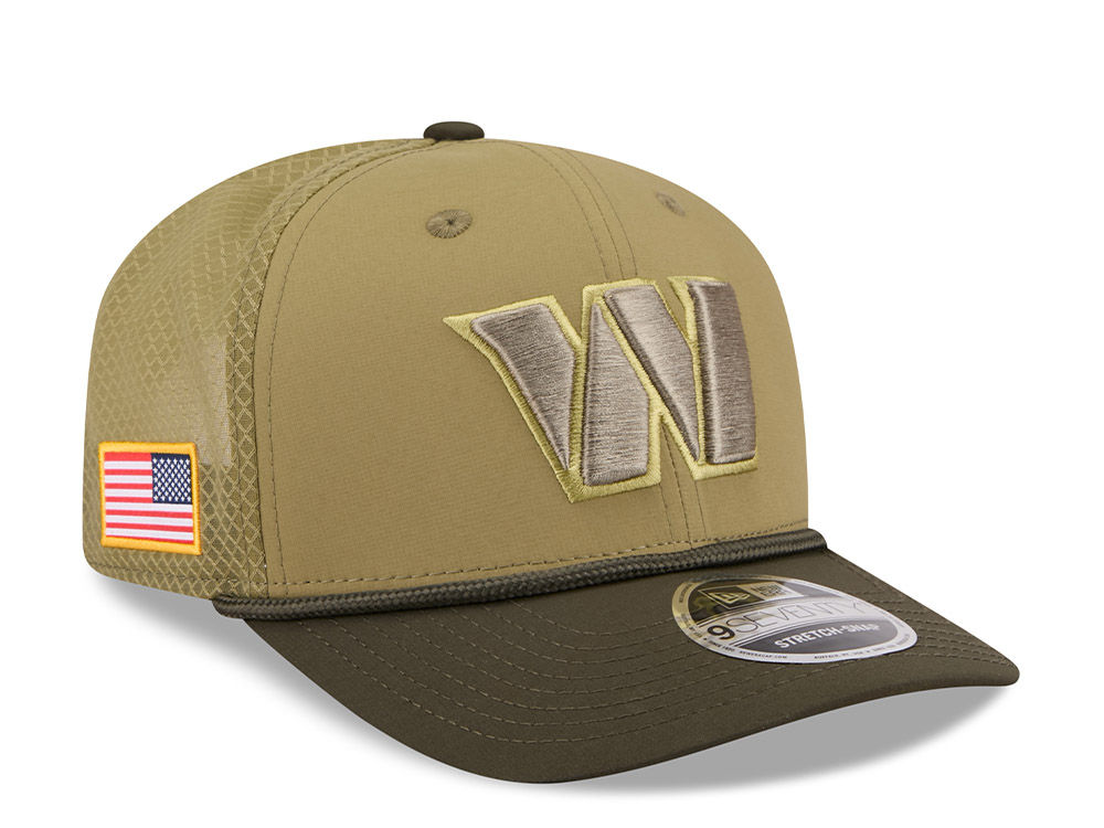 New Era Washington Commanders Salute To Service 2025 9Seventy Snapback Gorra