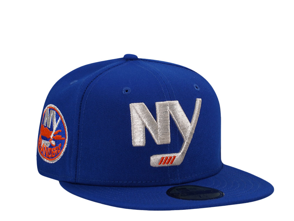 New Era New York Islanders Royal Metallic Prime Edition 59Fifty Fitted Gorra