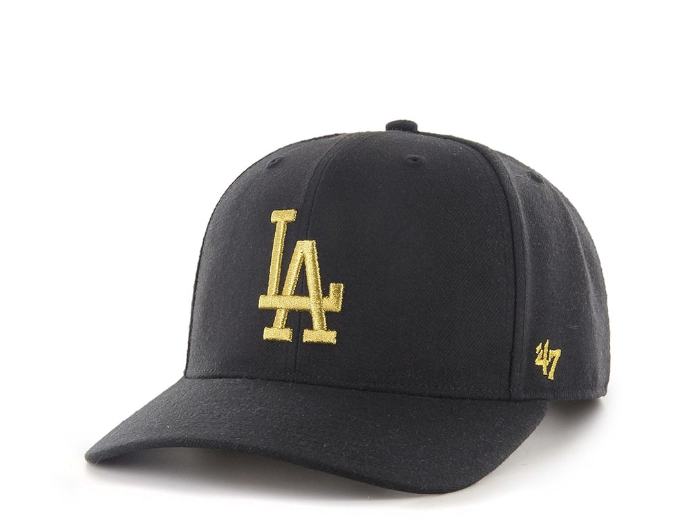 47brand Los Angeles Dodgers Black Cold Zone Classic DP Snapback Gorra